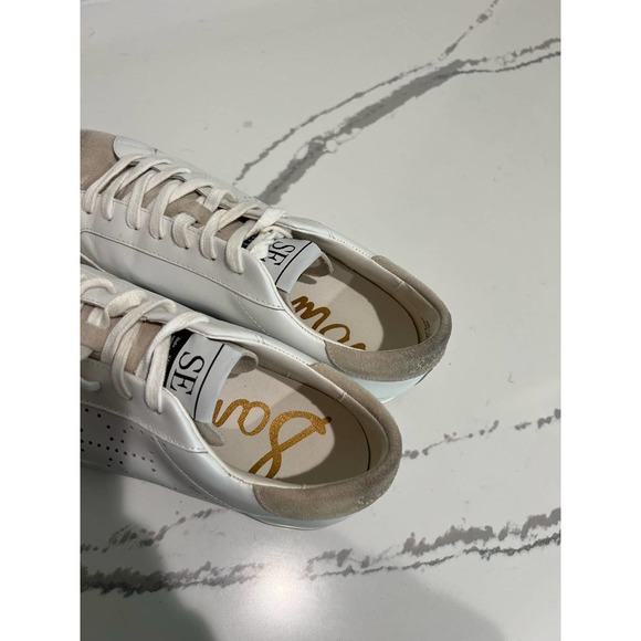 Sam Edelman Aubrie Sneaker Purposely Distressed 8.5M - Picture 6 of 9